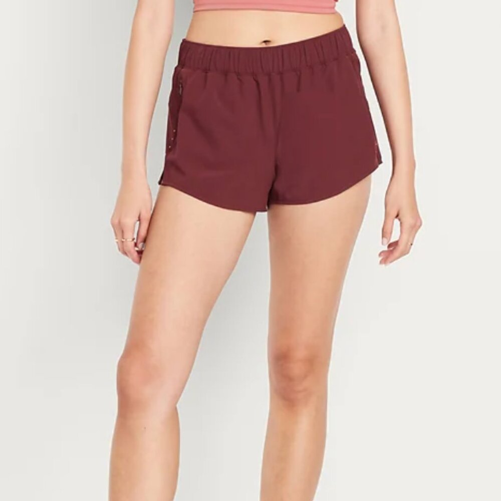 Old Navy Mid-Rise Athletic Shorts, 3-inch inseam (size S)